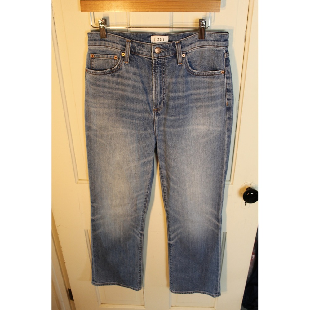 Pistola Ally High‎ Rise Bootcut Jeans Suttin Blue  Size 28